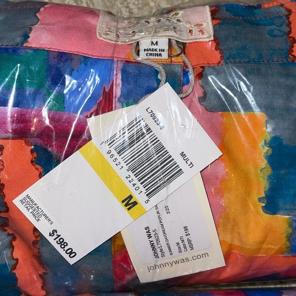 NWT Johnny Was Summer Daydream Poplin Tiered Maxi Skirt - Picture 9 of 9